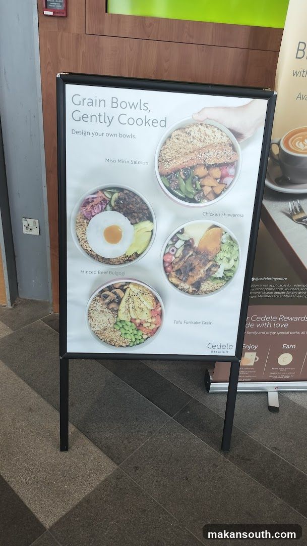 Grain Bowls Display Stand