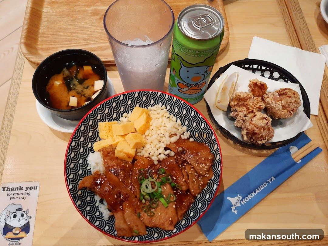 Hokkaido-Ya Meal Spread