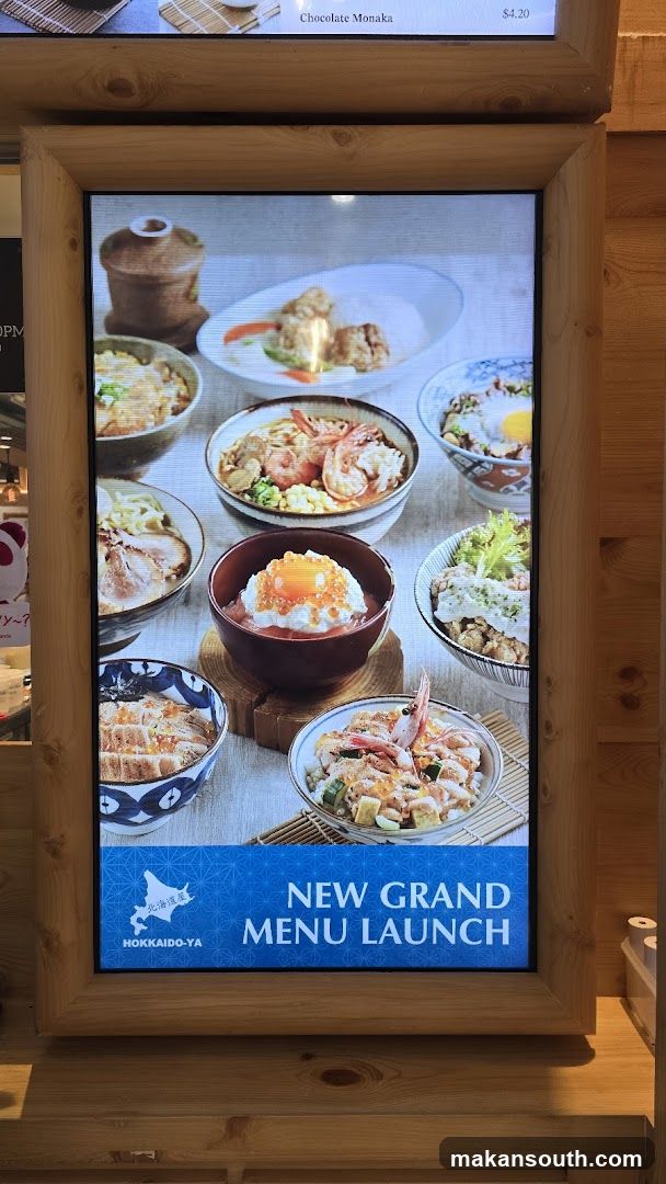 New Grand Menu Launch Display