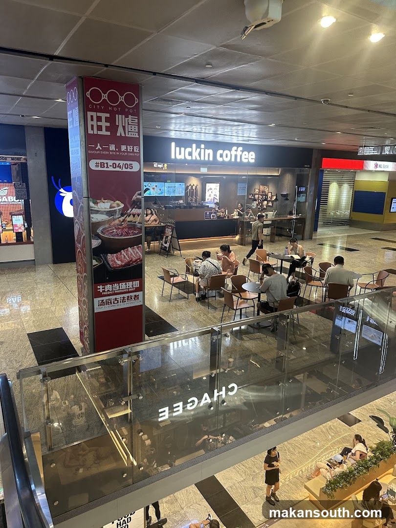 Shopping Mall Interior View