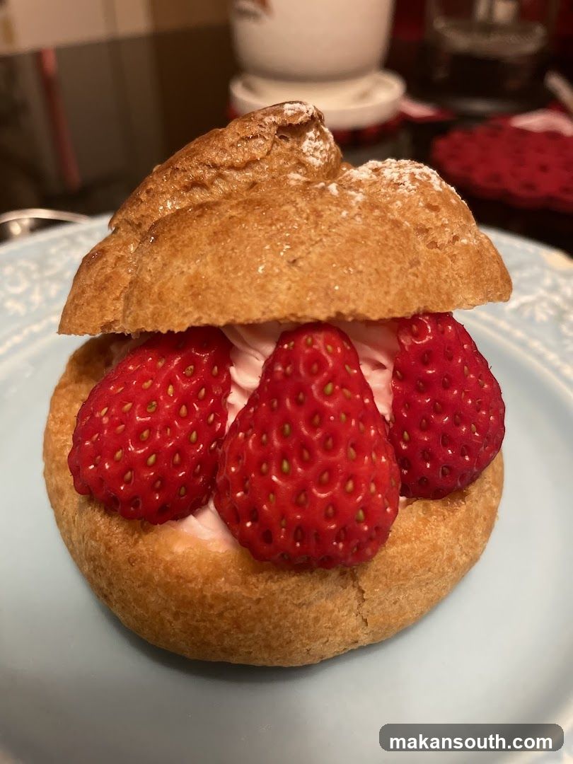 Strawberry Cream Puff