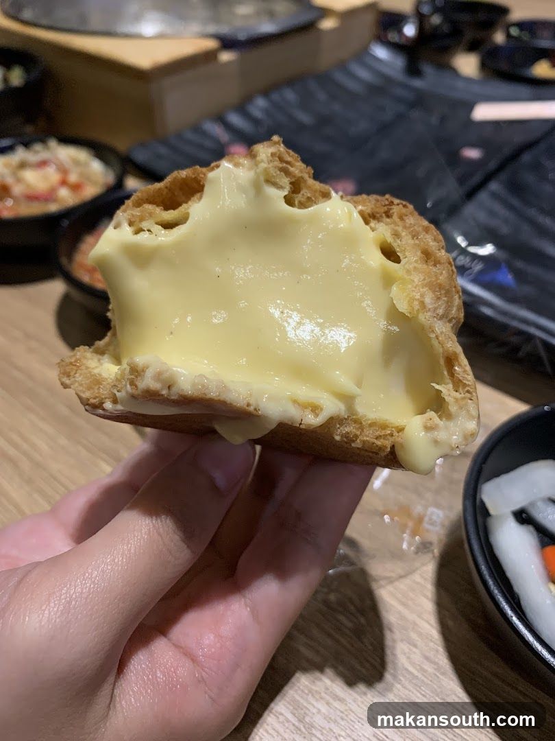 Cheese Pastry at Restaurant