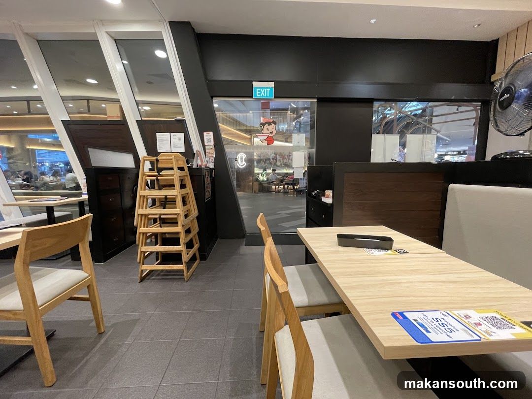 Restaurant Interior with Entrance