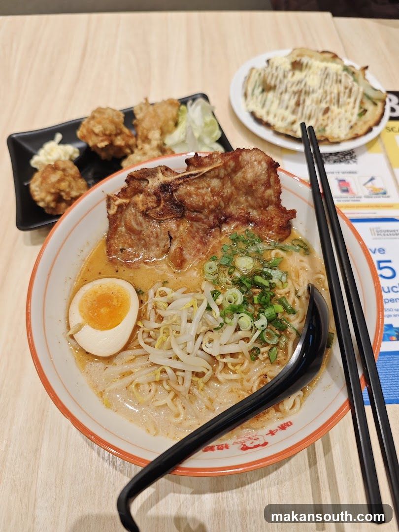 Ramen Bowl with Side Dishes