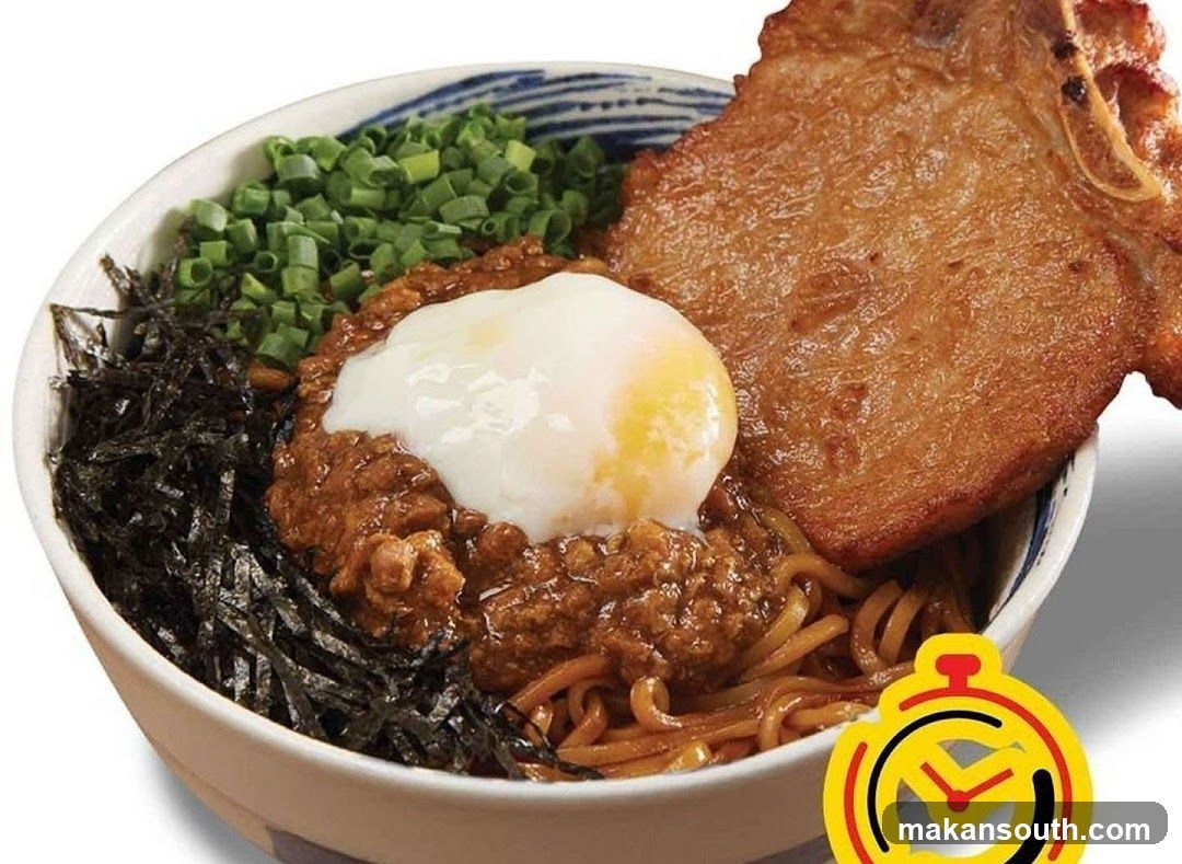 Ramen Bowl with Fried Pork and Egg