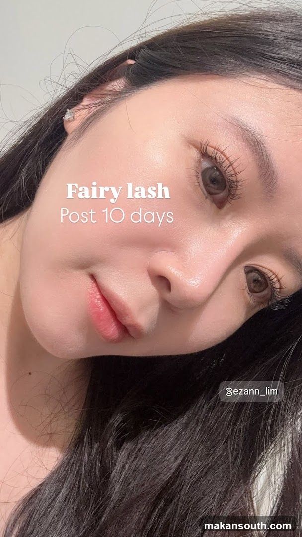 Fairy lash Post 10 days