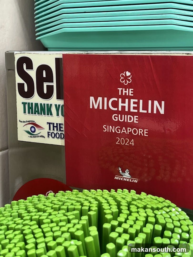 Michelin Guide Singapore 2024 Display