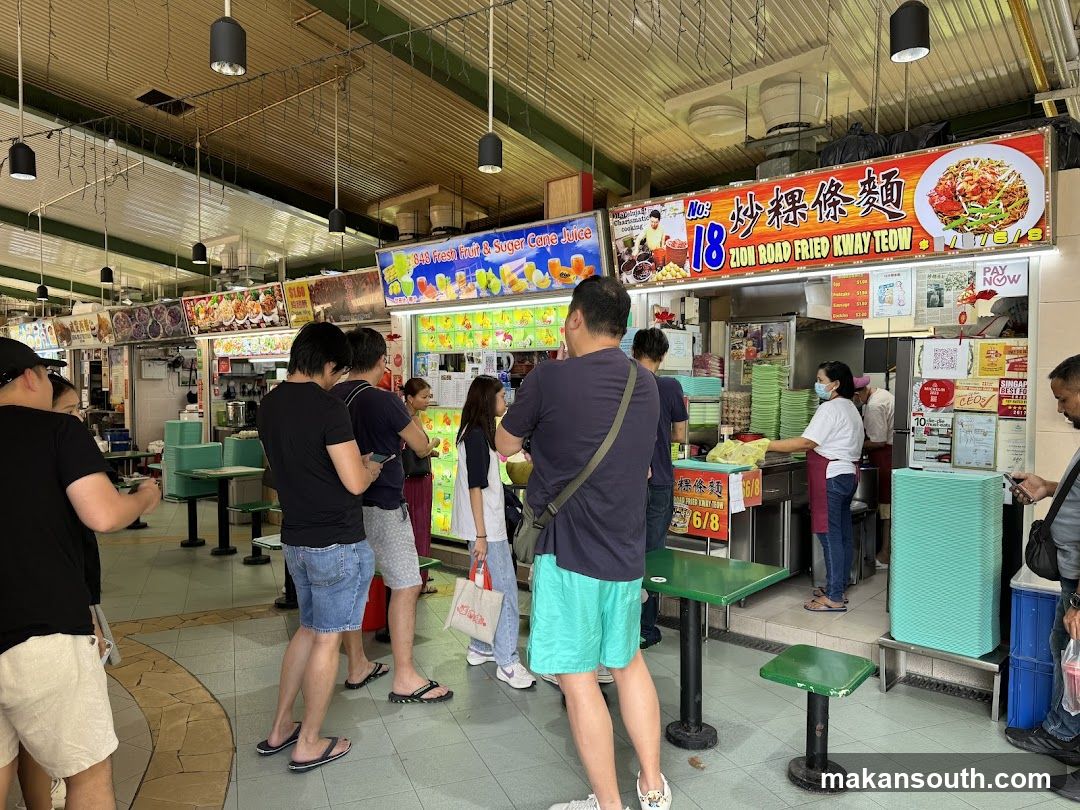 Food Court Scene