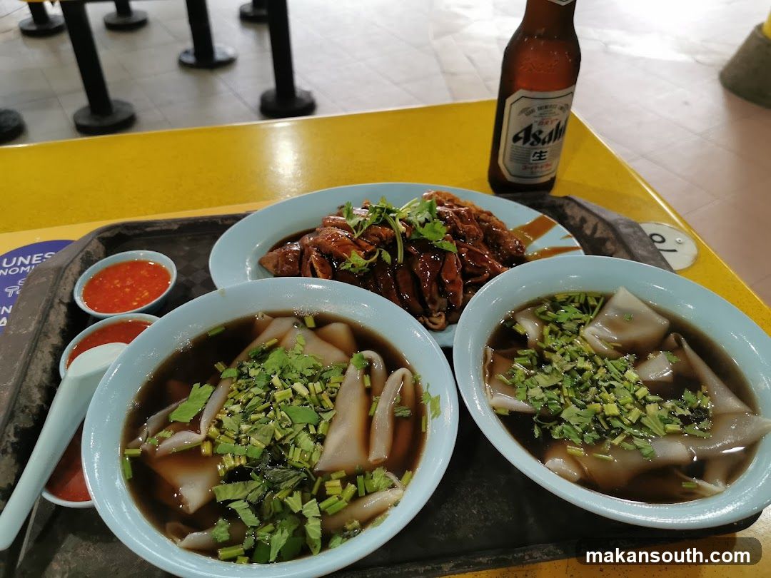Food Tray with Dishes and Drink