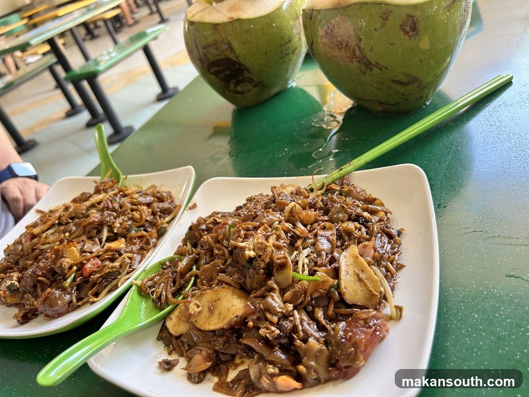 Food at a canteen or hawker center