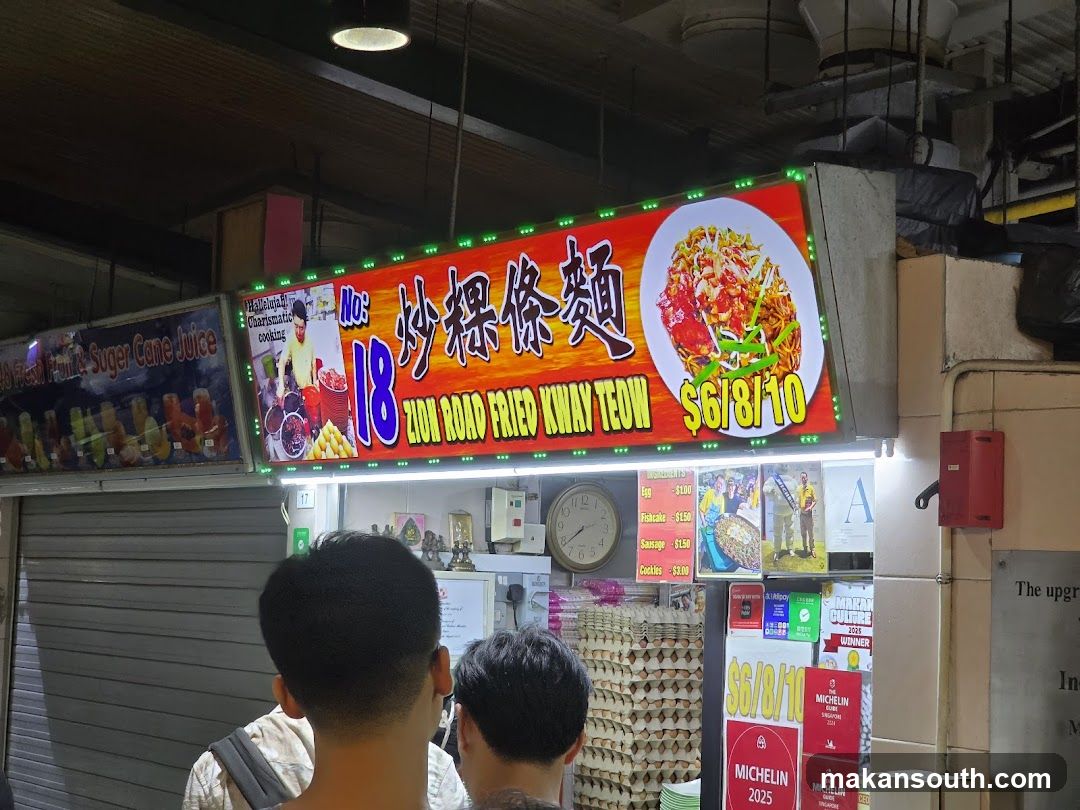 Food Stall Interior View