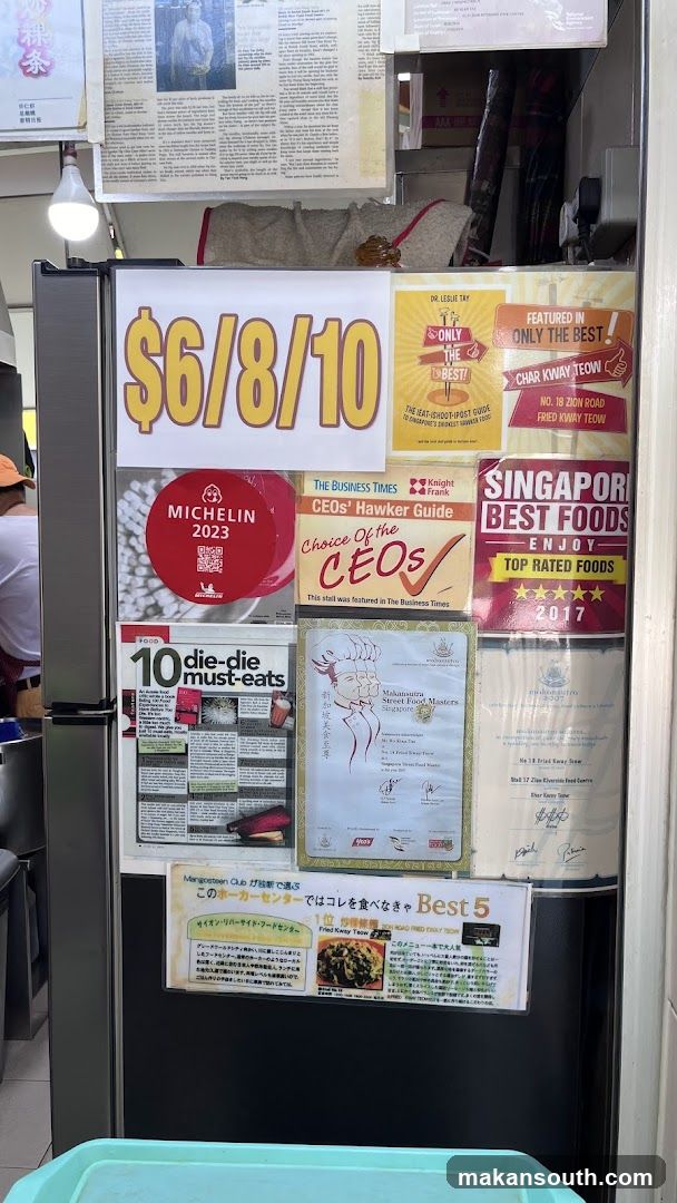 Hawker Stall Display