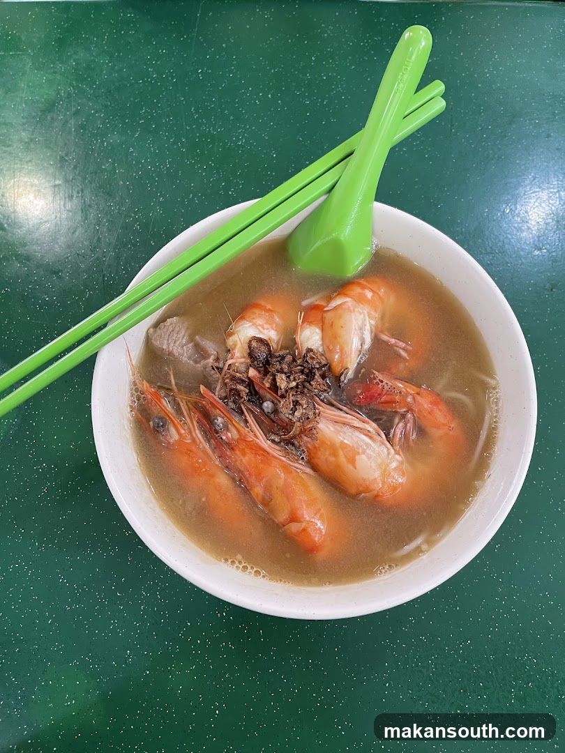 Shrimp Noodle Soup Bowl