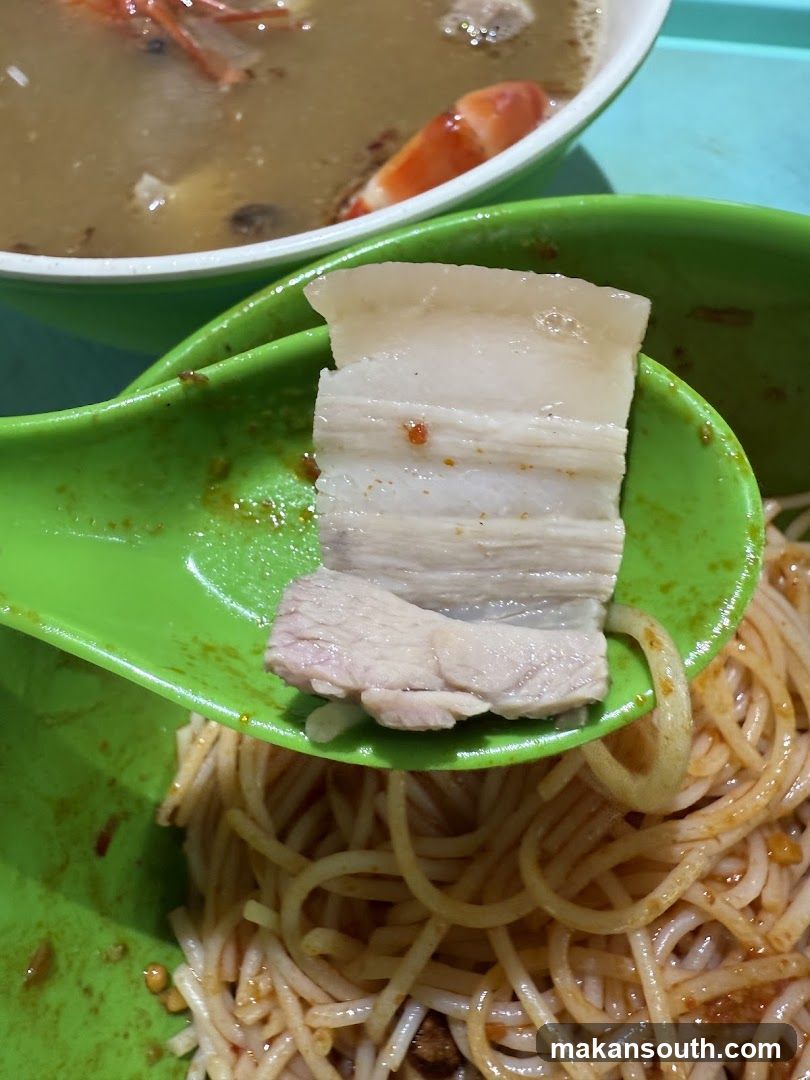 Noodle Dish with Meat and Soup