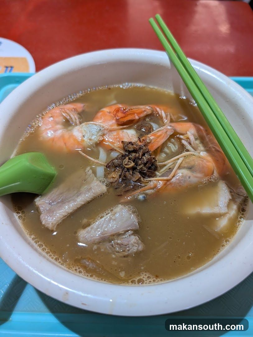 Shrimp Noodle Soup Bowl
