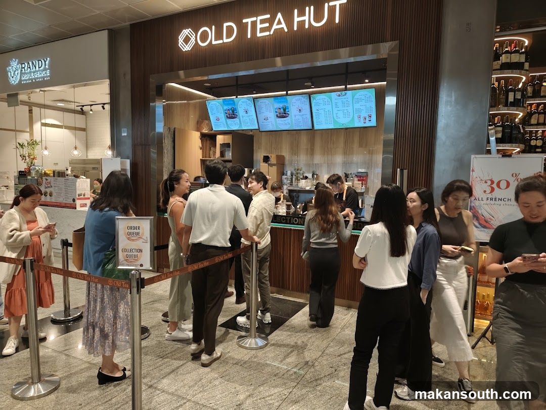 Old Tea Hut Interior Scene