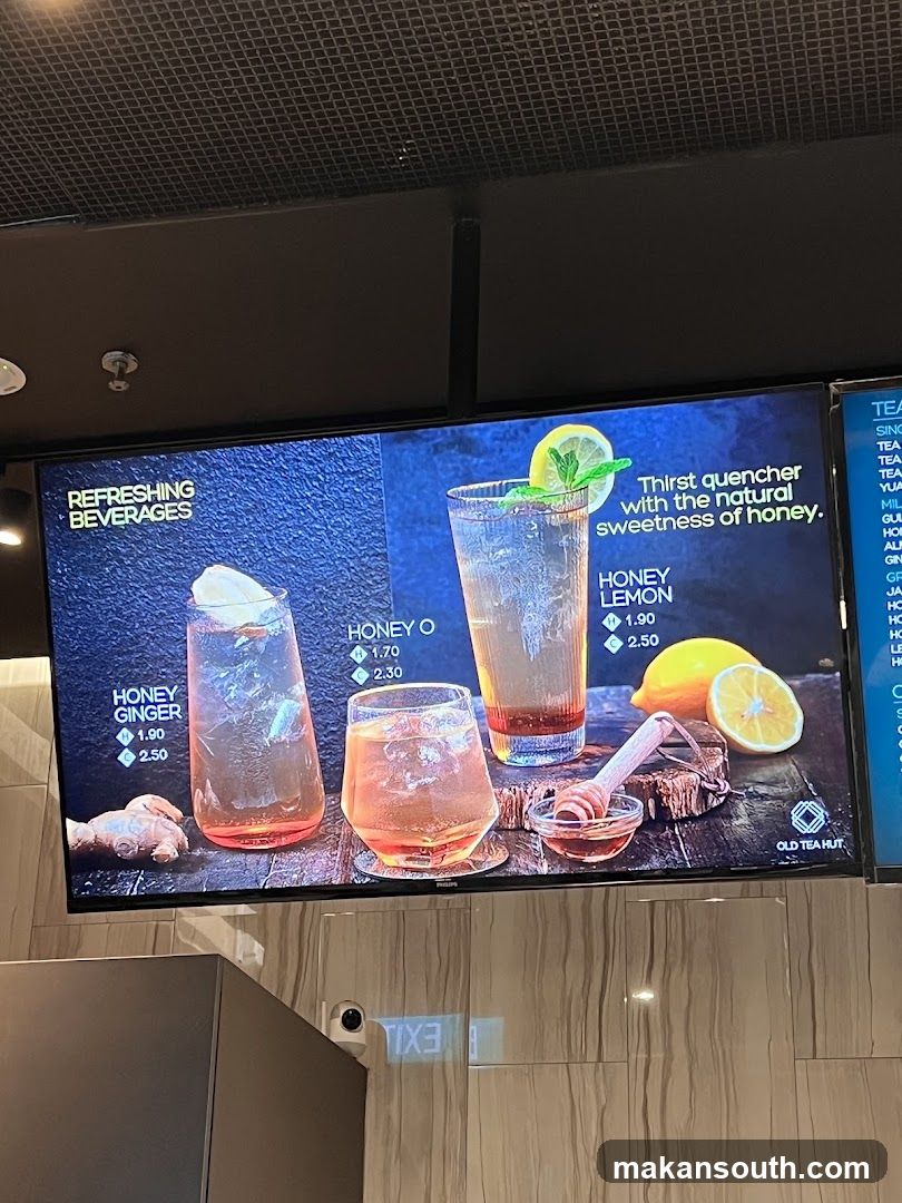 Refreshing Beverages Display