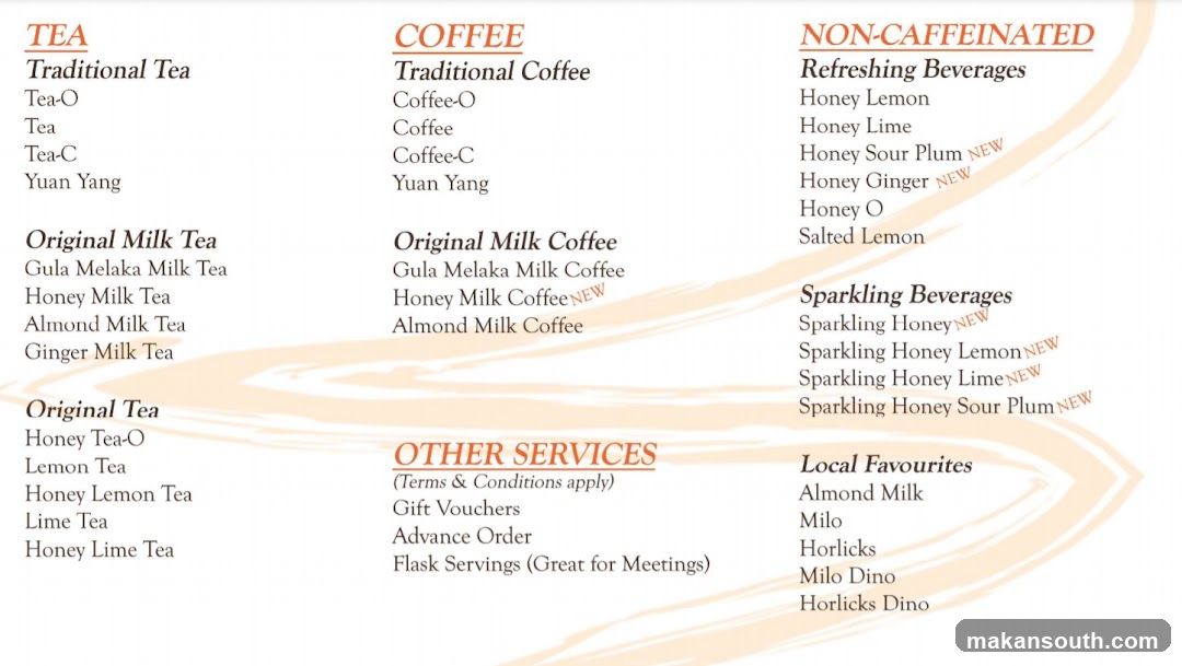 Beverage Menu