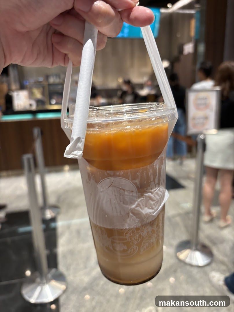 Iced Coffee Drink in Cup