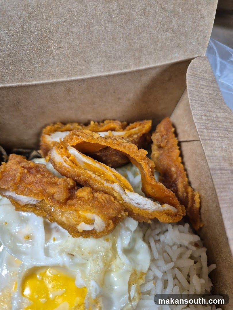 Fried Chicken Rice Bowl