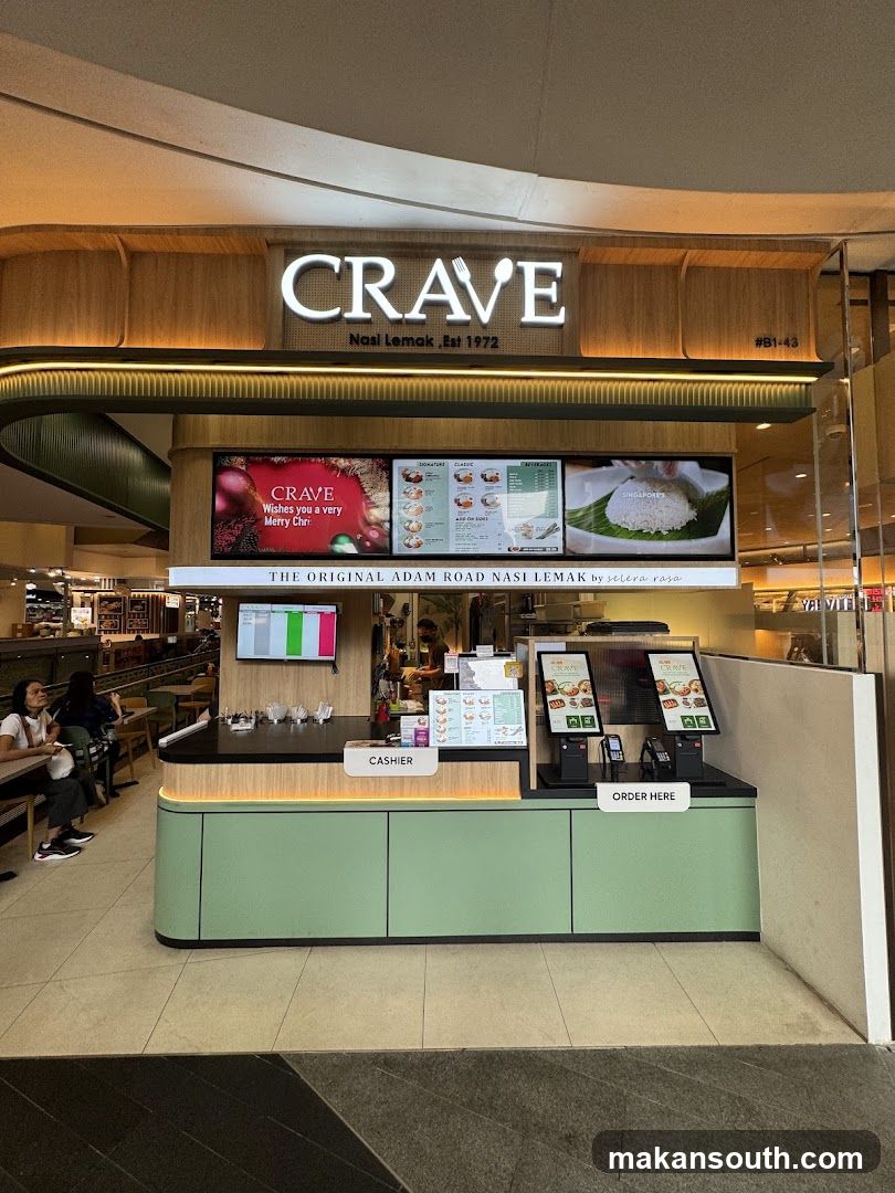 Crave Nasi Lemak Counter