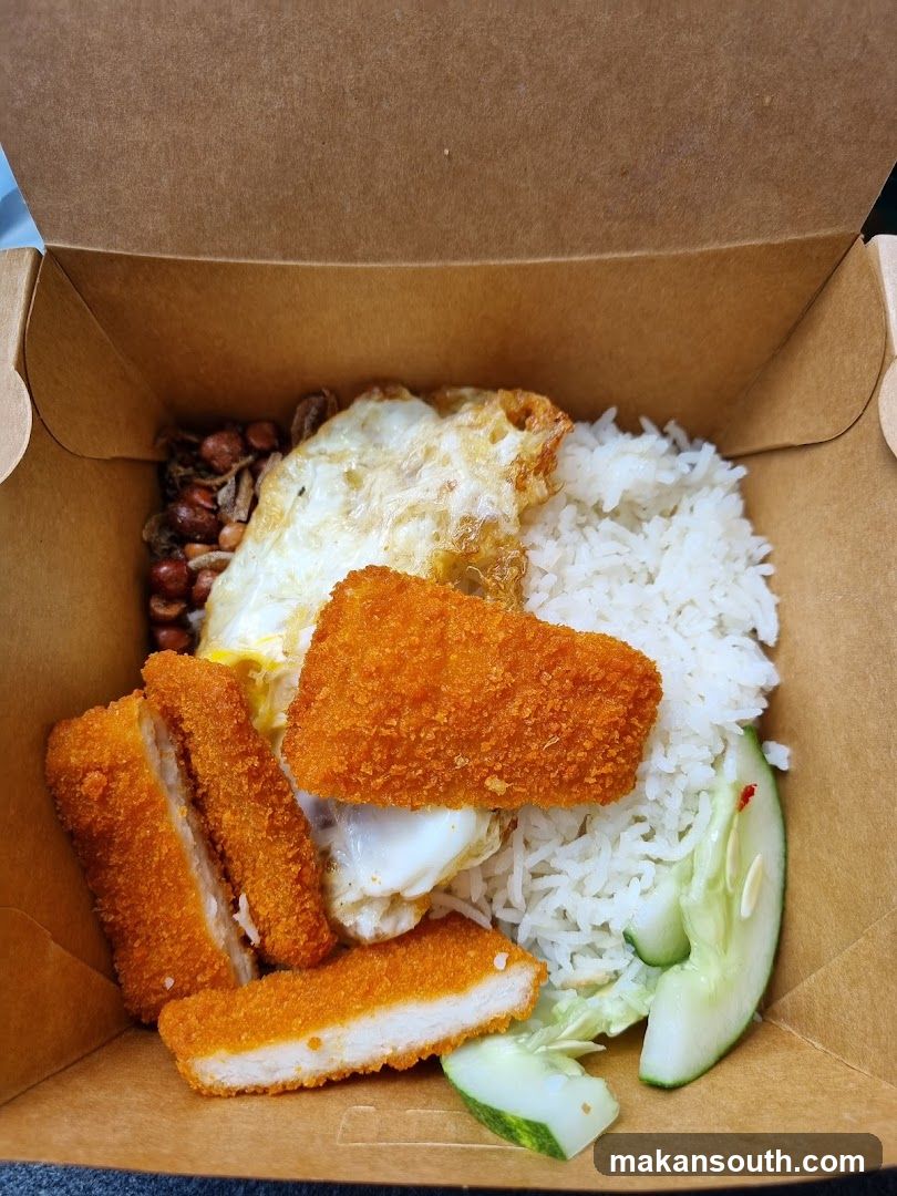 Fried Chicken Rice Box