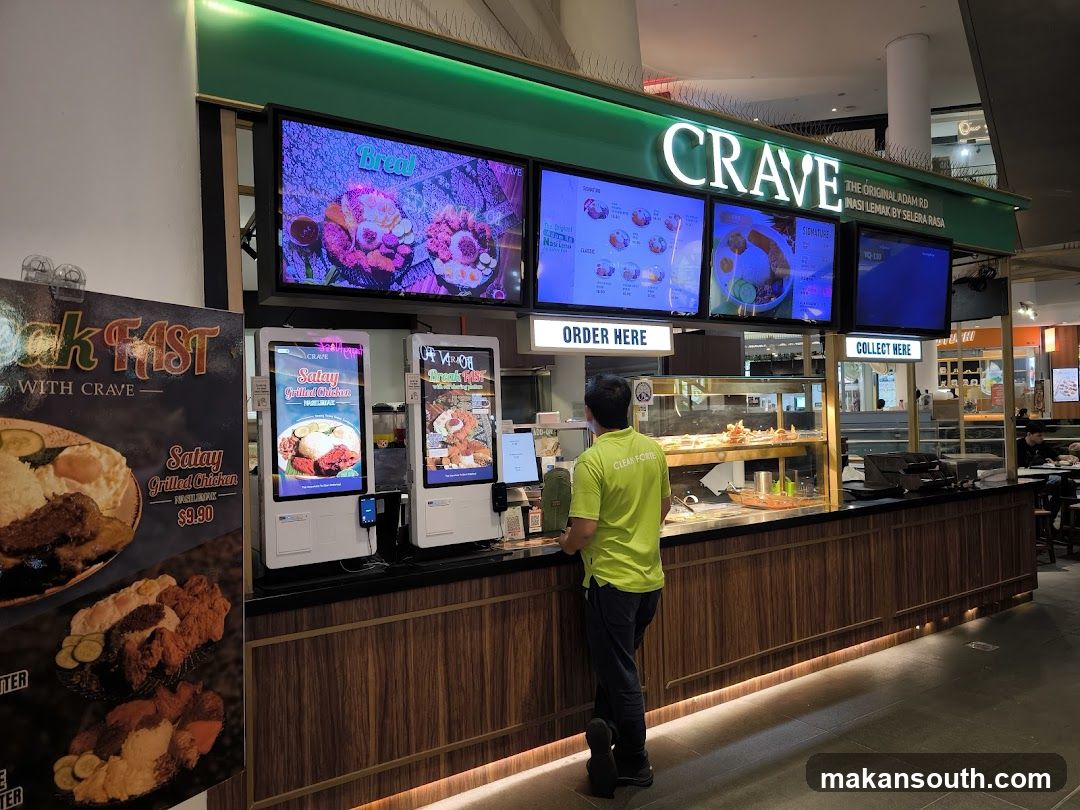 Crave Food Stall Interior