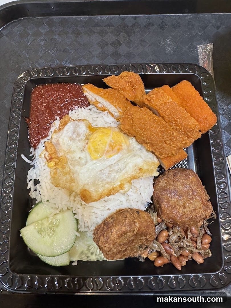 Nasi Lemak Meal Tray