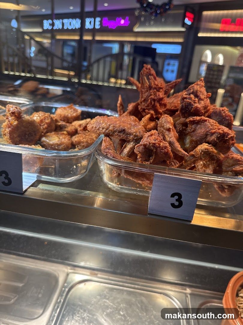 Fried Chicken Display