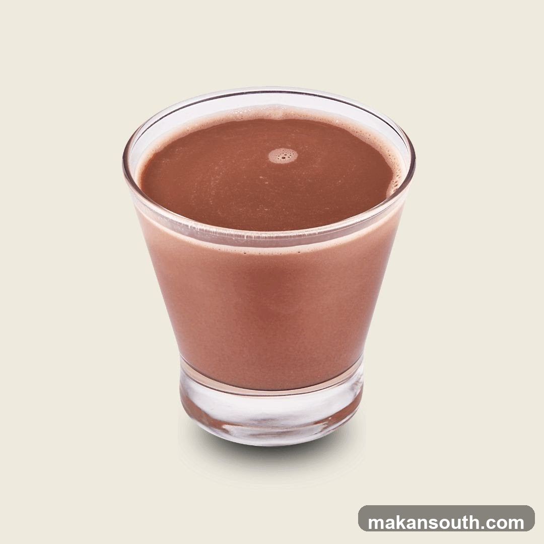 Chocolate Drink in Glass