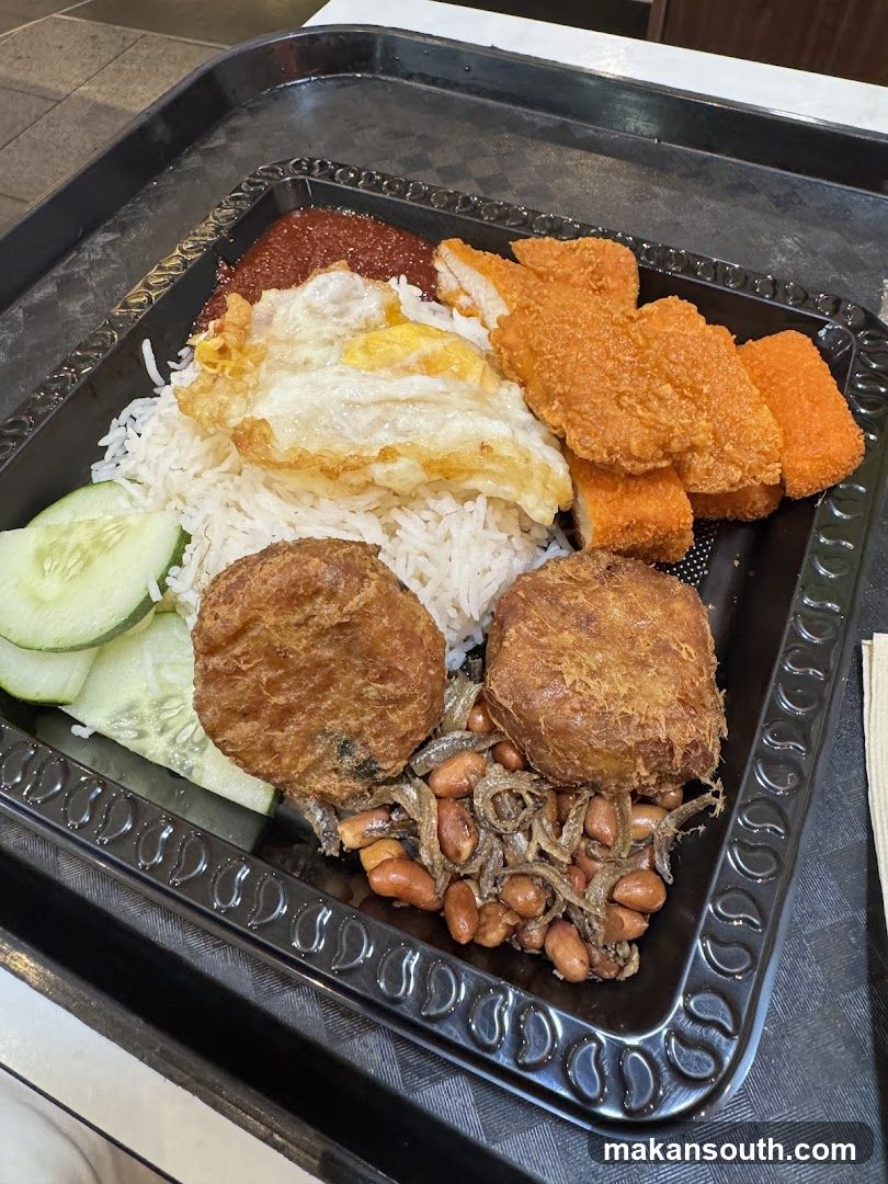 Nasi Lemak Meal Tray