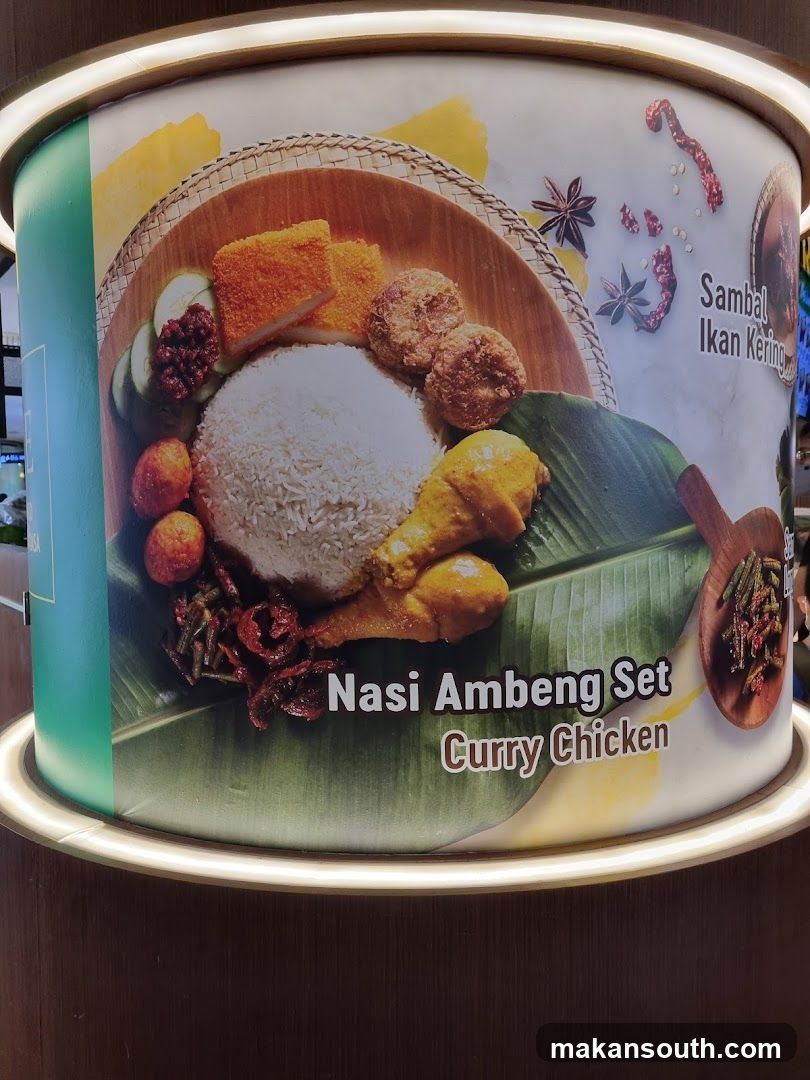 Nasi Ambeng Set Curry Chicken Advertisement