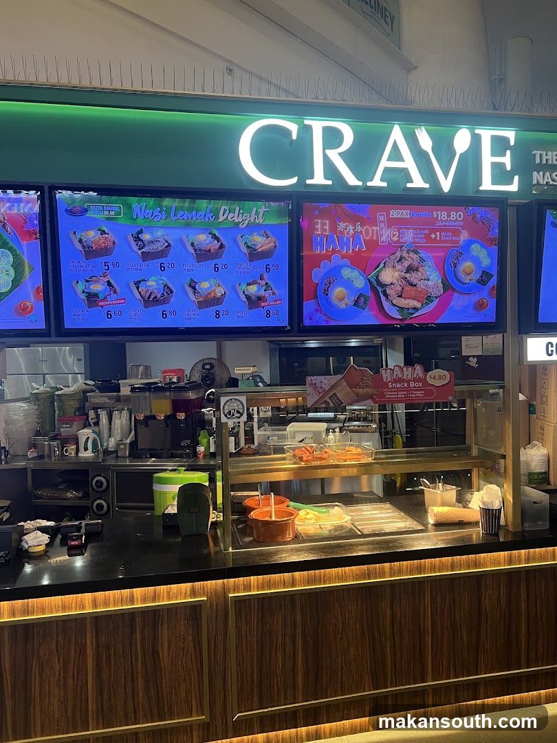 Crave Food Stall Interior