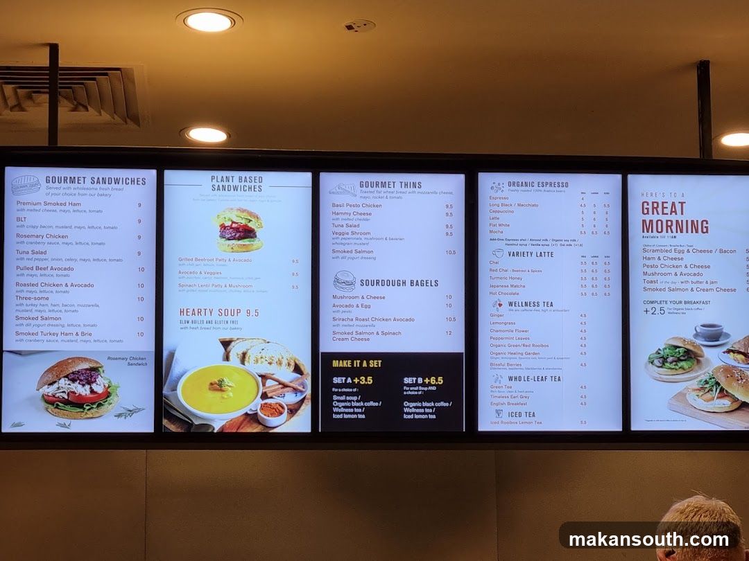 Breakfast Menu Board