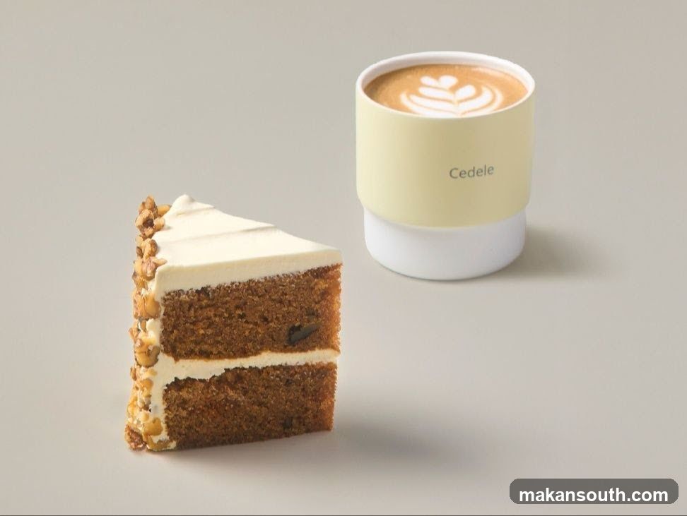 Carrot Cake and Latte