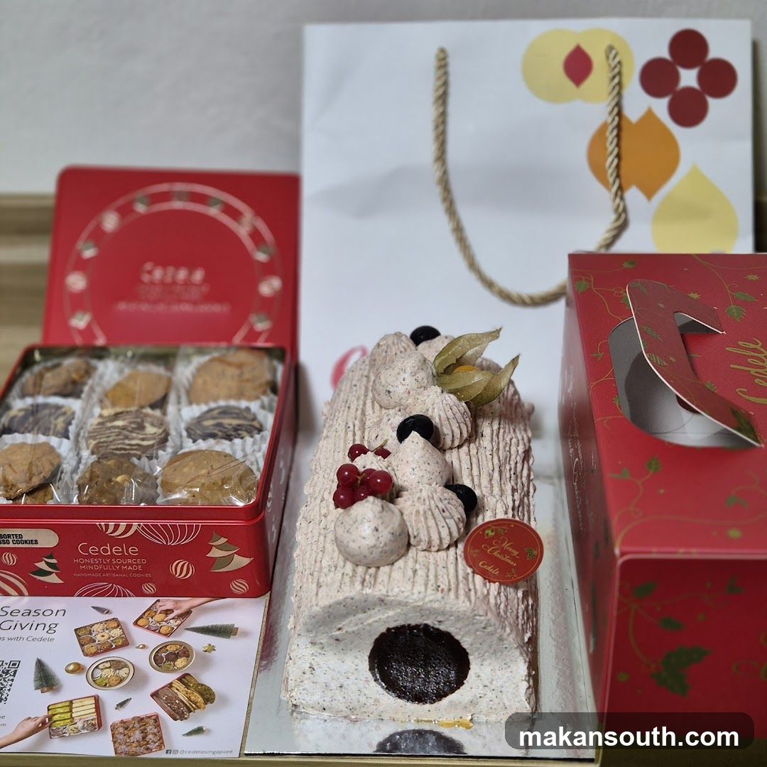 Cedele Holiday Treats Display