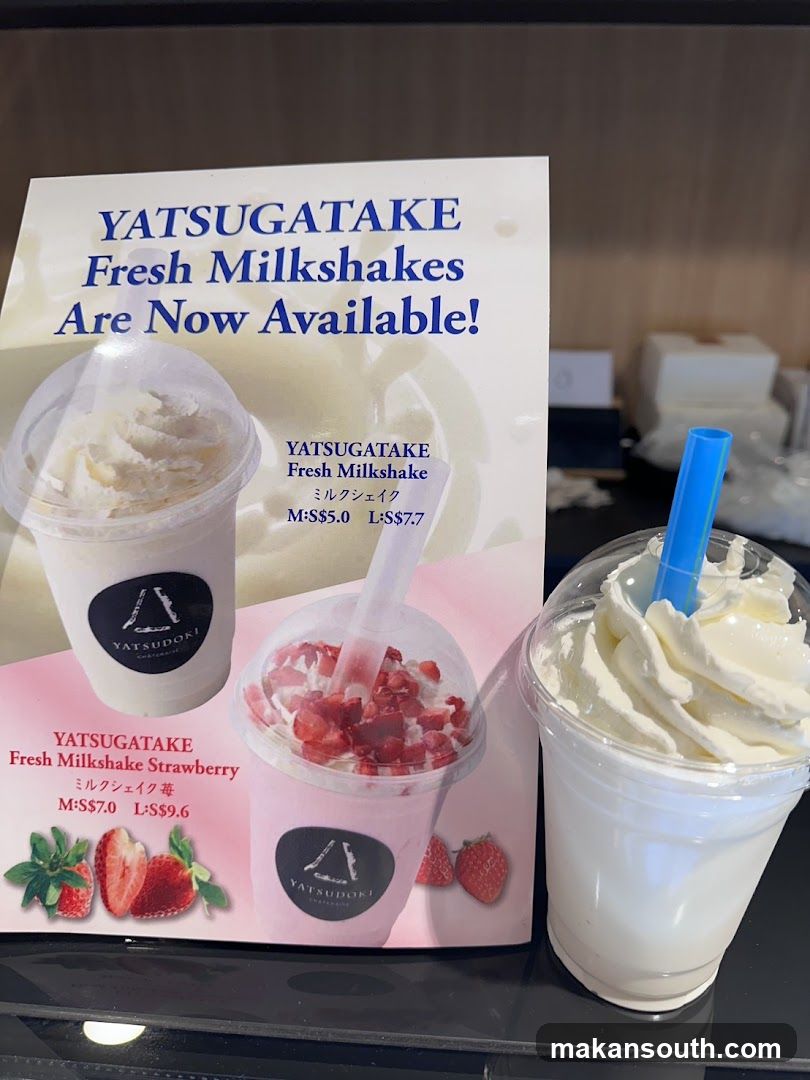 Yatsugatake Fresh Milkshakes Advertisement