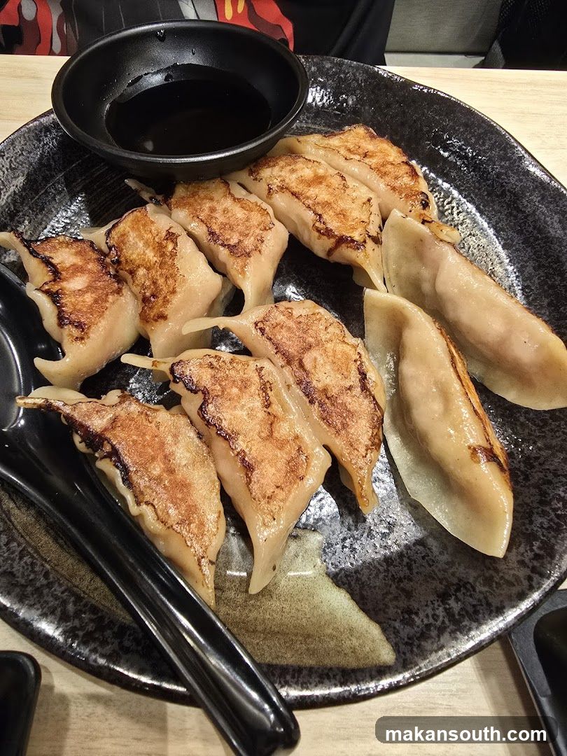 Gyoza Plate with Soy Sauce