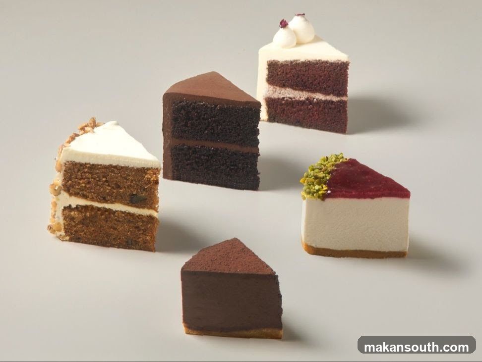 Assorted Cake Slices