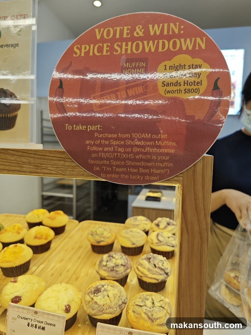 Spice Showdown Muffin Display
