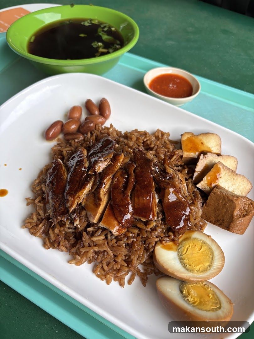 Hainanese Chicken Rice Plate