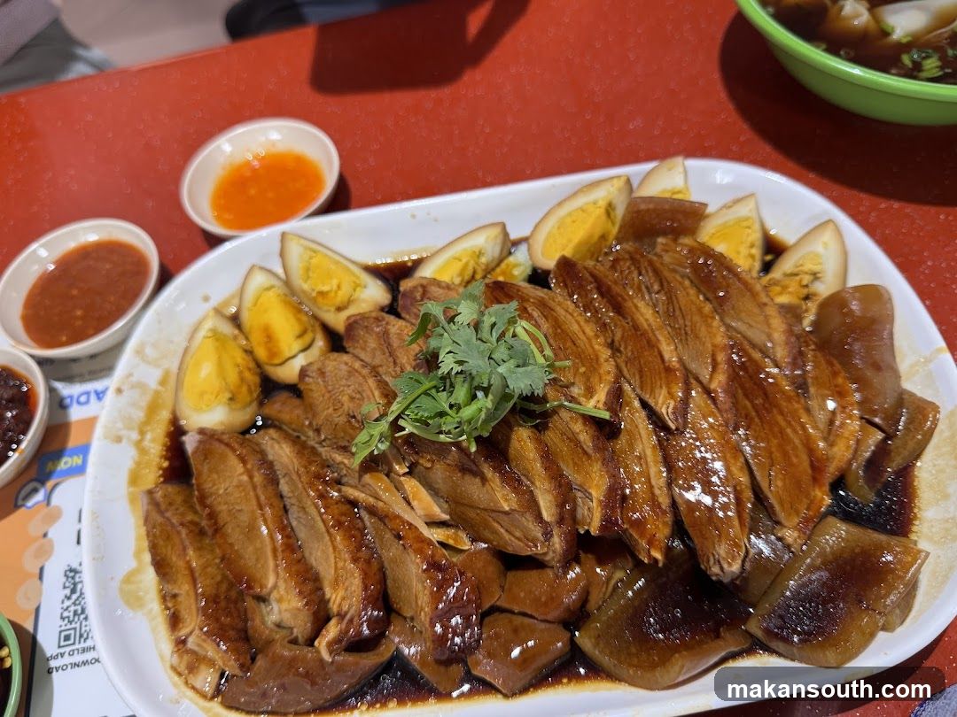 Sliced Meat and Boiled Eggs Dish