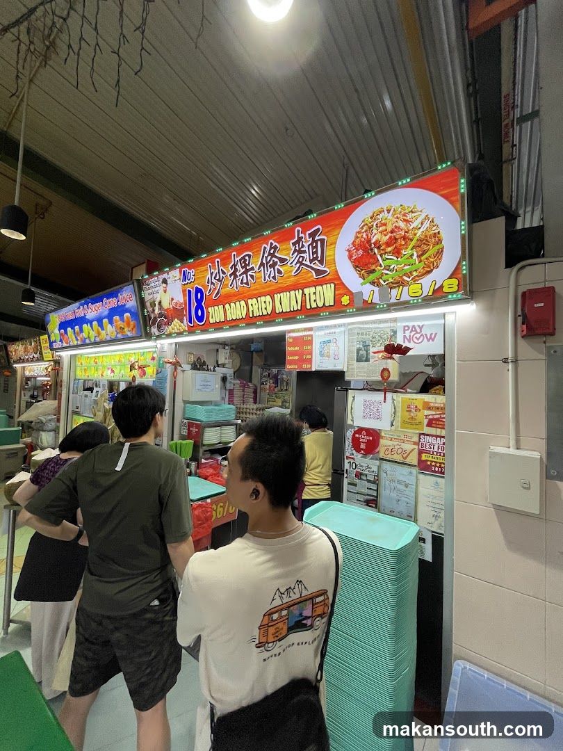 Food Stall Interior View