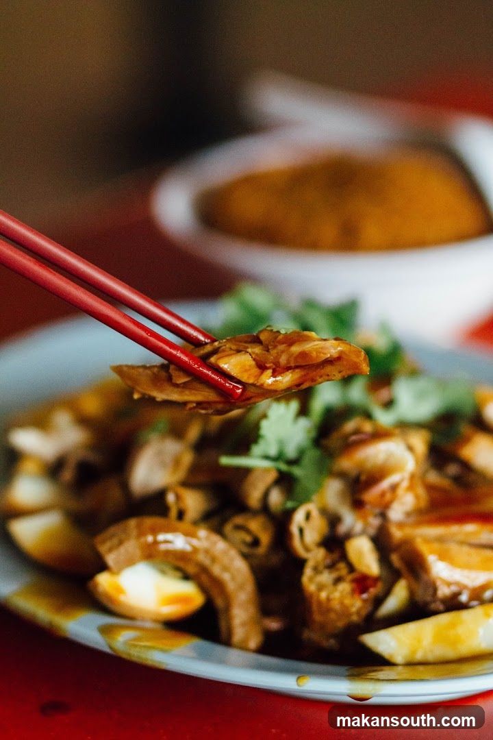 Spicy Offal Dish with Cilantro
