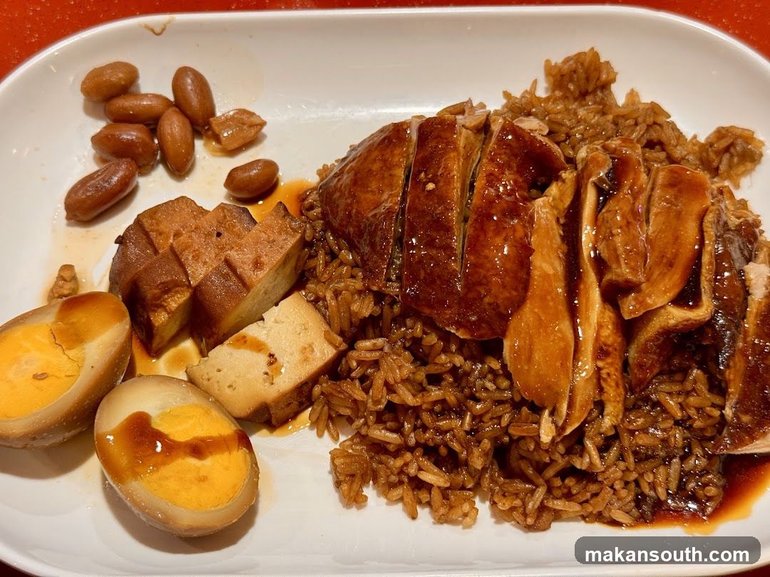 Roast Chicken Rice Bowl with Side Dishes