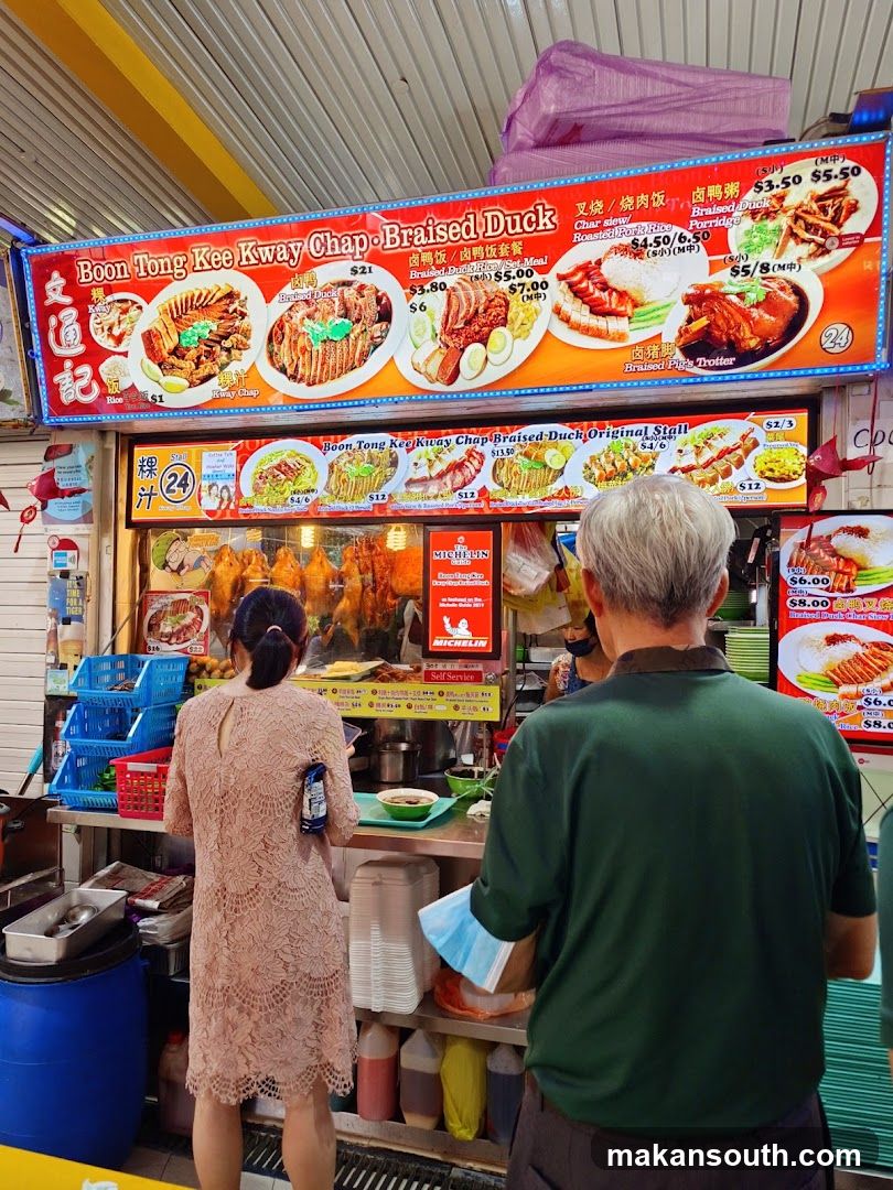 Food Stall Interior View