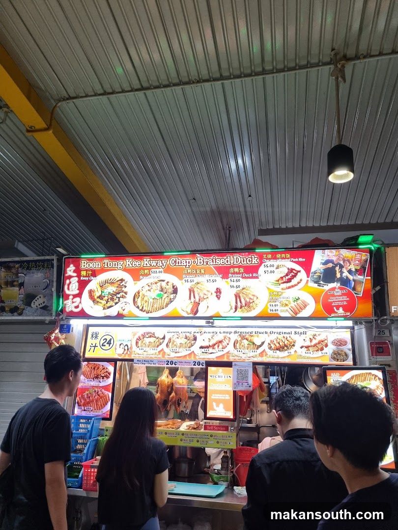 Food Stall Interior View