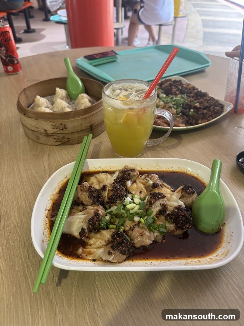 Dining Table with Chinese Cuisine