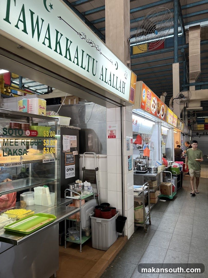 Food Stall Interior View
