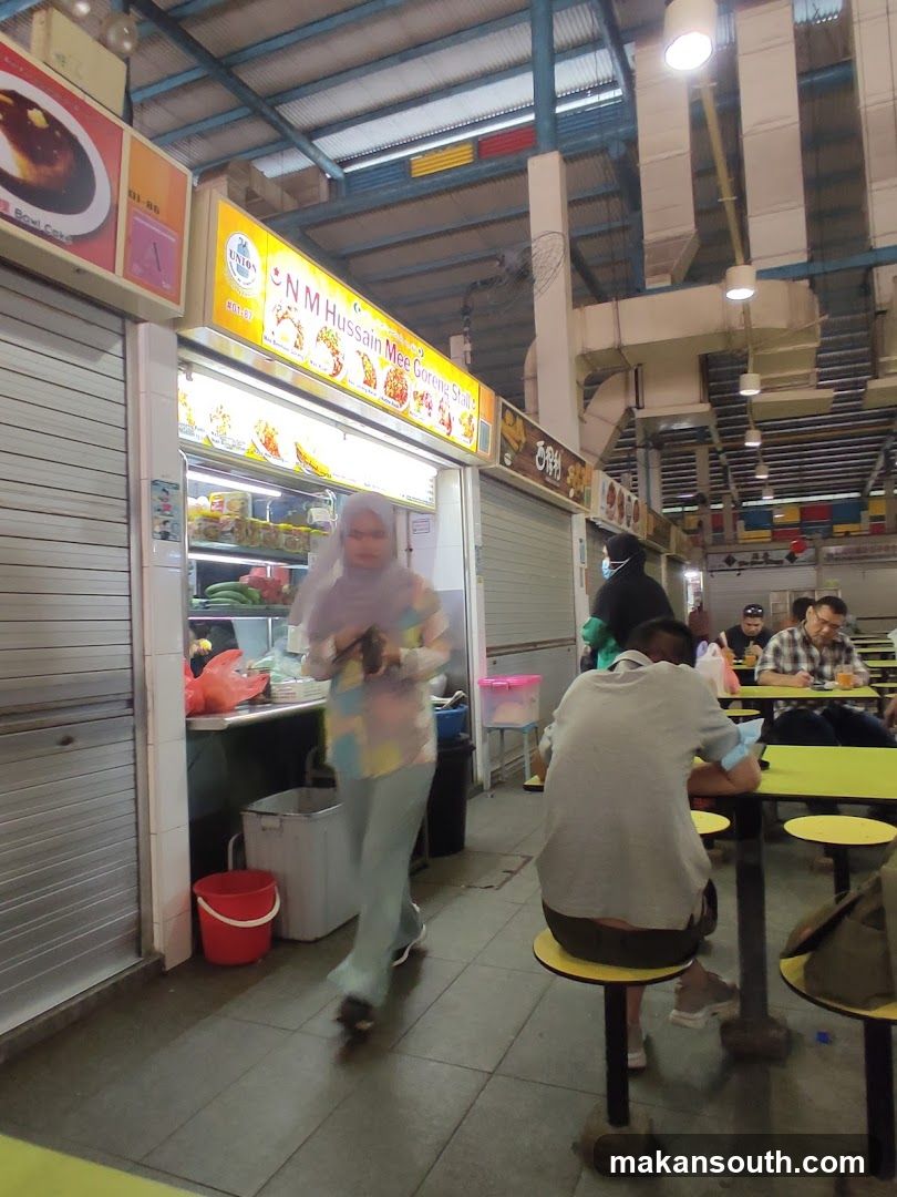Food Court Interior with Stall Entrance